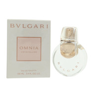 Bvlgari Omnia Crystalline 3.4 Oz Eau De Toilette Spray by Bvlgari Box for Women