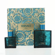 Versace Eros 2 Piece Gift Set - 3.4 Oz Eau De Toilette Spray, 1.0 Oz Eau De Toilette Spray by Versace Gift Set for Men