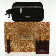 Versace Eros Flame 3.4 Oz Eau De Parfum Spray by Versace Gift Set for Men