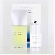 L'eau D'issey Pour Homme 2 Piece Gift Set with 2.5 Oz by Issey Miyake NEW For