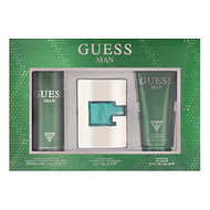 Guess By Guess 3 Piece Gift Set - 2.5 Oz Eau De Toilette Spray, 6.7 Oz Shower Gel, 6.0 Oz Deodorizing Body Spray For Men - Gift Set (085715325952)