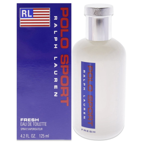 Polo Sport Fresh By Ralph Lauren 4.2 Oz Eau De Toilette Spray For Men - Box (3605972455338)