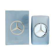 Mercedes-Benz - Club Fresh Fragrance For Men - Notes Of Bergamot, Lavender And Musk - Transparent And Luminous - Fresh Citrus Aroma - Perfect For All Occasions - Eau De Toilette Spray - 3.4 Oz