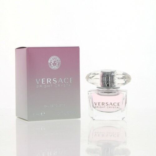 Versace Bright Crystal By Versace 0.17 Oz  Eau De Toilette Splash For Women - Box (8011003993871)