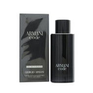 Armani Code 4.2 Oz Eau De Toilette Refillable Spray by Giorgio Armani NEW Box