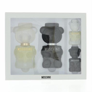Moschino Toy Coffret 4 Piece Gift Set with 1.0 Oz by Moschino NEW For Men