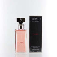 Eternity Flame 3.4 Oz Eau De Parfum Spray by Calvin Klein Box for Women