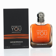 Emporio Armani Stronger With You Absolutely 3.3 Oz Eau De Parfum Spray by Giorgio Armani Box for Men