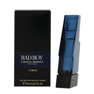 Bad Boy Cobalt 0.27 Oz Eau De Parfum Splash by Carolina Herrera Mini for Men