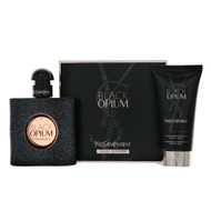 Black Opium 1.6 Oz Eau De Parfum Spray by Yves Saint Laurent Gift Set for Women