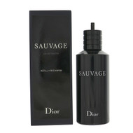 Sauvage 10.0 Oz Eau De Toilette Refill by Christian Dior Box for Men