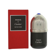 Pasha De Cartier Noire 1.6 Oz Eau De Toilette Spray by Cartier Box for Men