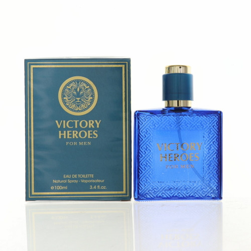 Victory Heroes By Fragrance Couture 3.4 Oz Eau De Toilette Spray For Men - Box (8439627580572)