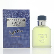 Donatello Uomo Light Blue Milano 3.4 Oz Eau De Parfum Spray by Fragrance Couture Box for Men