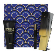 Bad Boy Extreme 3.4 Oz Eau De Parfum Spray by Carolina Herrera Gift Set for Men