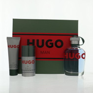 Hugo By Hugo Boss 3 Piece Gift Set - 4.2 Oz Eau De Toilette Spray, 2.4 Oz Deodorant Stick, 1.6 Oz All - Over Shower Gel For Men - Gift Set (3616305265289)