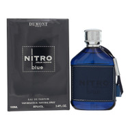 Nitro Blue 3.4 Oz Eau De Parfum Spray by Dumont Box for Men