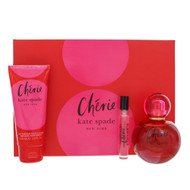 Kate Spade New York Cherie 3.3 Oz Eau De Parfum Spray by Kate Spade Gift Set for Women