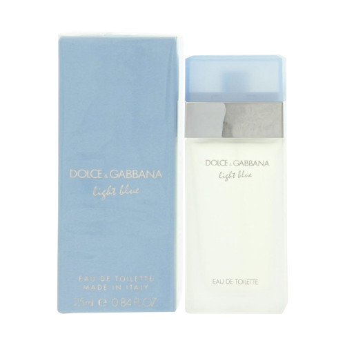 D & G Light Blue By Dolce & Gabbana 0.84 Oz Eau De Toilette Spray For Women - Box (3423473020257)