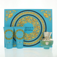 Dylan Turquoise 1.7 Oz Eau De Toilette Spray by Versace Gift Set for Women