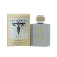 Territoire Lucky By Yzy Perfume 3.4 Oz Eau De Toilette Spray For Men - Box (752084309516)