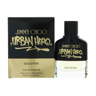 Jimmy Choo Urban Hero Gold Edition 1.7 Oz Eau De Parfum Spray by Jimmy Choo Box for Men
