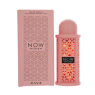 Rave Now Pink 3.4 Oz Eau De Parfum Spray by Lattafa Box for Women