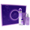 Perry Ellis 360 Purple By Perry Ellis 4 Piece Gift Set - 3.4 Oz Eau De Parfum Spray, 0.25 Oz Eau De Parfum Spray, 3.0 Oz Shower Gel, 4.0 Oz Body Mist Spray For Women - Gift Set (844061013308)