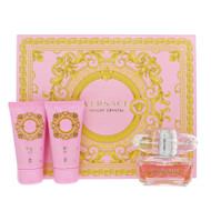 Versace Bright Crystal 1.7 Oz Eau De Toilette Spray by Versace Gift Set for Women