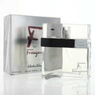 F By Ferragamo 3.4 Eau De Toilette by Salvatore Ferragamo Box for Men