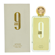 9 Am 3.4 Eau De Parfum Spray by Afnan Box for Men