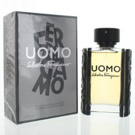 Uomo 3.4 Eau De Toilette by Salvatore Ferragamo Box for Men