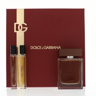 D & G The One By Dolce & Gabbana 3 Piece Gift Set - 3.3 Oz Eau De Toilette Spray, 0.33 Oz Eau De Parfum Spray, 0.33 Oz Eau De Toilette Spray For Men - Gift Set (8054754400779)