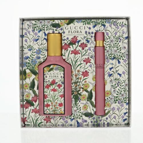 Gucci Flora Gorgeous Gardenia By Gucci 1.6 Oz Eau De Parfum Spray For Women - Gift Set (3616305447609)