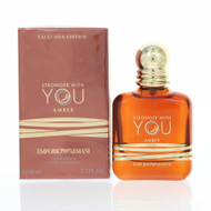 Emporio Armani Stronger With You Amber 1.7 Eau De Parfum Spray by Giorgio Armani Box for Men