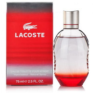 Lacoste Red Style In Play By Lacoste 2.5 Oz Eau De Toilette Spray For Men - Box (3386460149327)
