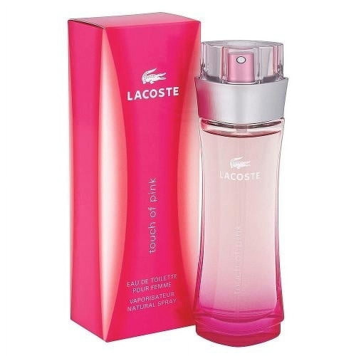 Lacoste Touch Of Pink By Lacoste 1.6 Oz Eau De Toilette Spray For Women - Box (3386460149457)