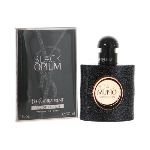 Black Opium By Yves Saint Laurent 1.0 Oz Eau De Parfum Spray For Women - Box (3365440787858)
