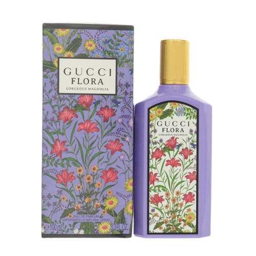Gucci Flora Gorgeous Magnolia By Gucci 3.3 Oz Eau De Parfum Spray For Women - Box (3616303470791)