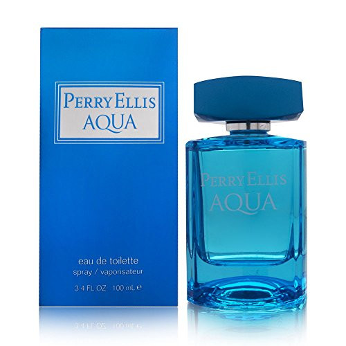 Perry Ellis Aqua By Perry Ellis 3.4 Oz Eau De Toilette Spray For Men - Box (844061006911)