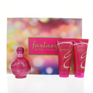 Fantasy By Britney Spears 3 Piece Gift Set - 3.3 Oz Eau De Parfum Spray For Women - Gift Set (719346264501)