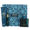 Versace Eros By Versace 3 Piece Gift Set - 3.4 Oz Eau De Parfum Spray, 0.3 Oz Eau De Parfum Splash, 5.0 Oz Shower Gel For Men - Gift Set (8011003900046)