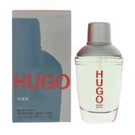 Hugo Iced By Hugo Boss 2.5 Oz Eau De Toilette Spray For Men - Box (3616301623410)