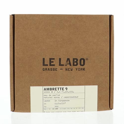 Ambrette 9 By Le Labo 3.4 Oz Eau De Parfum Spray For Women - Box (811901022899)