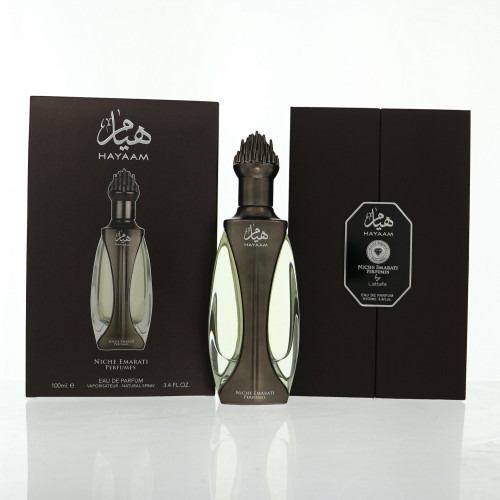 Niche Emarati Hayaam By Lattafa 3.4 Oz Eau De Parfum Spray For Men - Box (6290360592930)