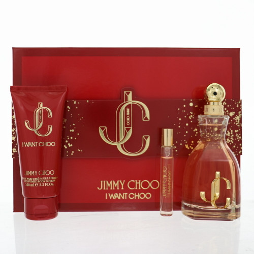 I Want Choo By Jimmy Choo 3.3 Oz Eau De Parfum Spray For Women - Gift Set (3386460156011)