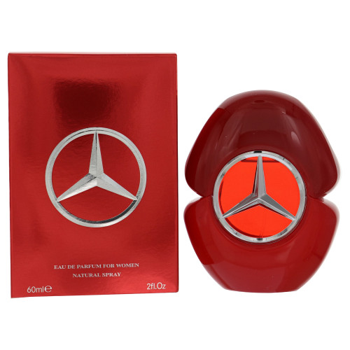 Mercedes Benz In Red By Mercedes Benz 2.0 Oz Eau De Parfum Spray For Women - Box (3595471071132)