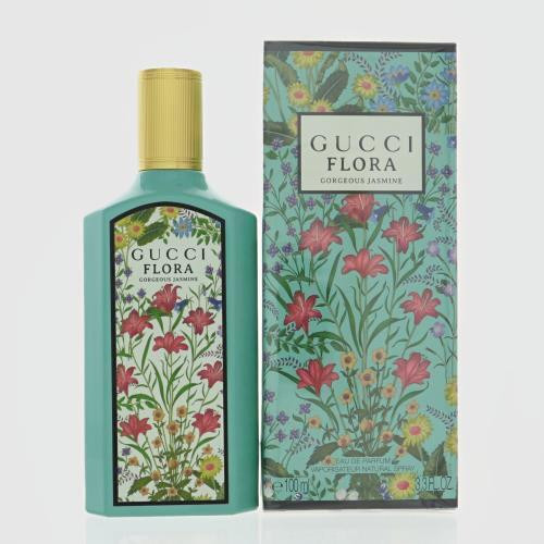 Gucci Flora Gorgeous Jasmine By Gucci 3.3 Oz Eau De Parfum Spray For Women - Box (3616303048181)