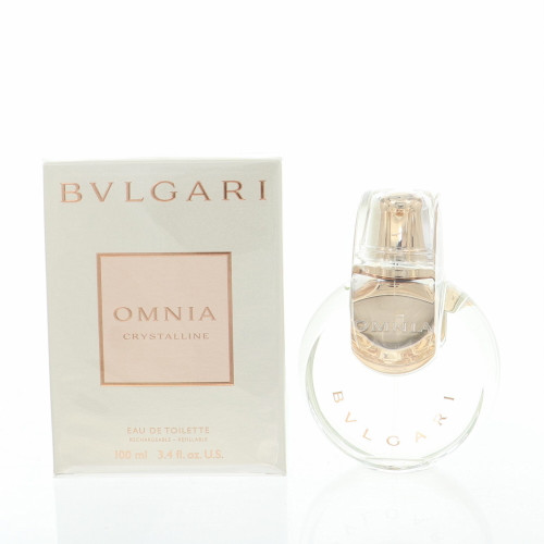 Omnia Crystalline By Bvlgari 3.4 Oz Eau De Toilette Spray For Women - Box (783320420566)