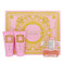 Versace Bright Crystal By Versace 3 Piece Gift Set - 1.7 Oz Eau De Toilette Spray, 1.7 Oz Bath & Shower Gel, 1.7 Oz Body Lotion For Women - Gift Set (8011003888986)